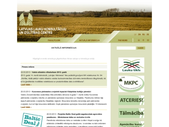 Latvijas Lauku konsultāciju un izglītības centrs, 